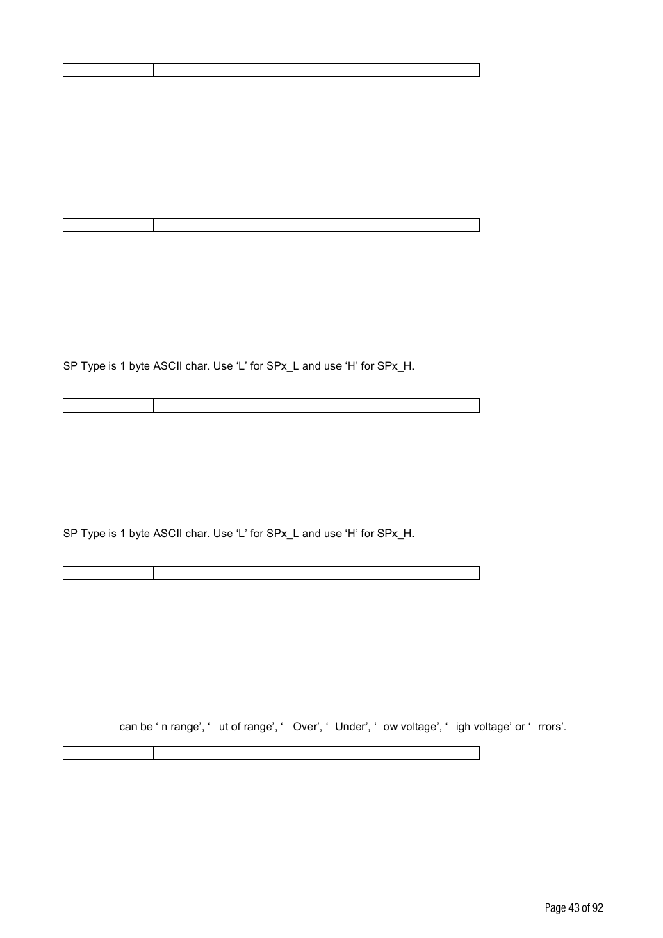 Flintec FT-10xx User Manual | Page 44 / 82