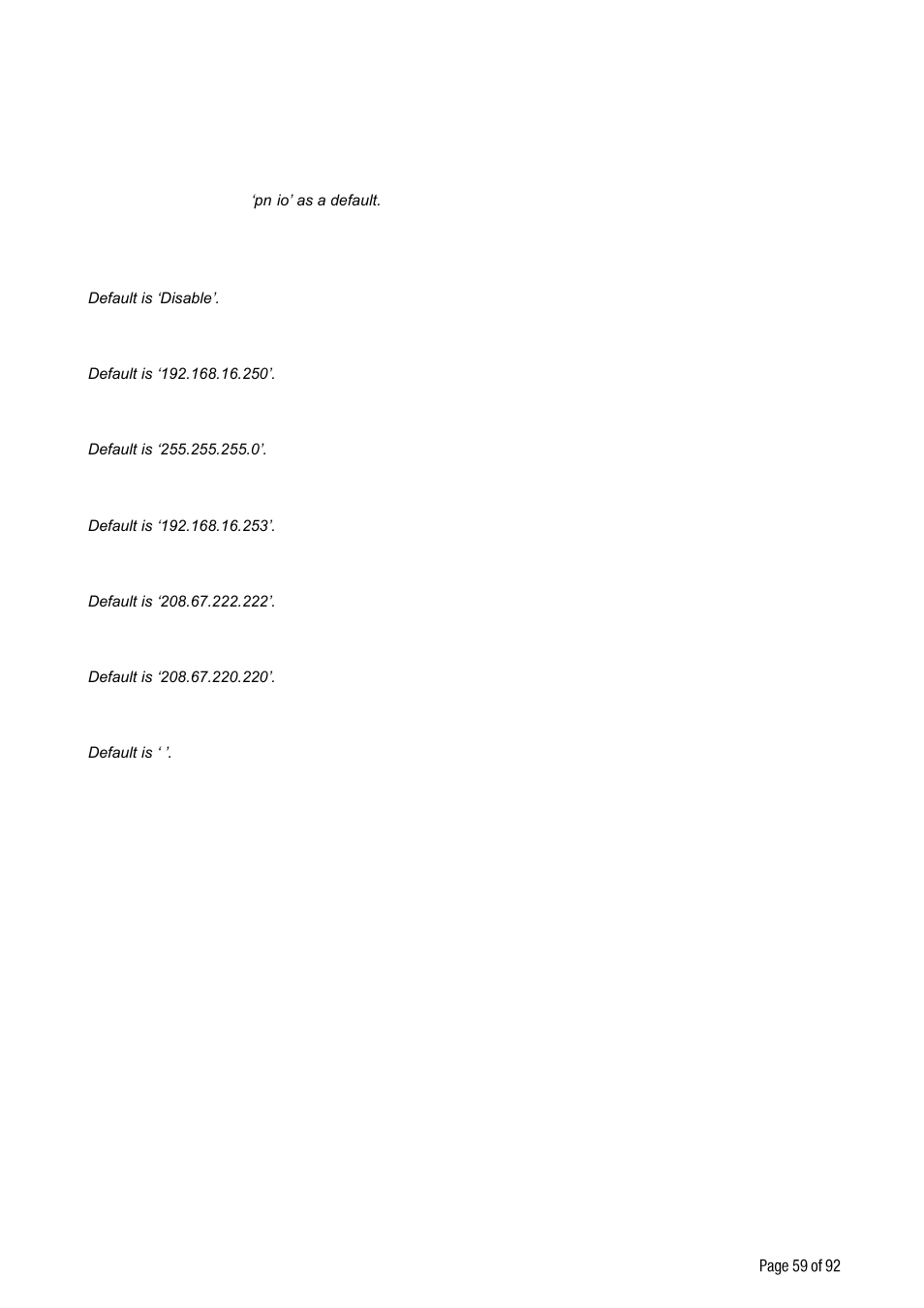 1 profinet parameters | Flintec FT-10xx User Manual | Page 60 / 82