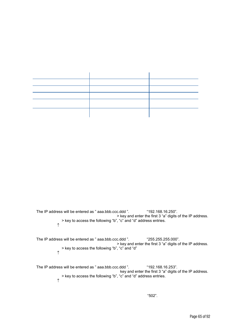 Tcp/ip, Ft-10, Thernet | Only, ] ethernet | Flintec FT-10xx User Manual | Page 66 / 82