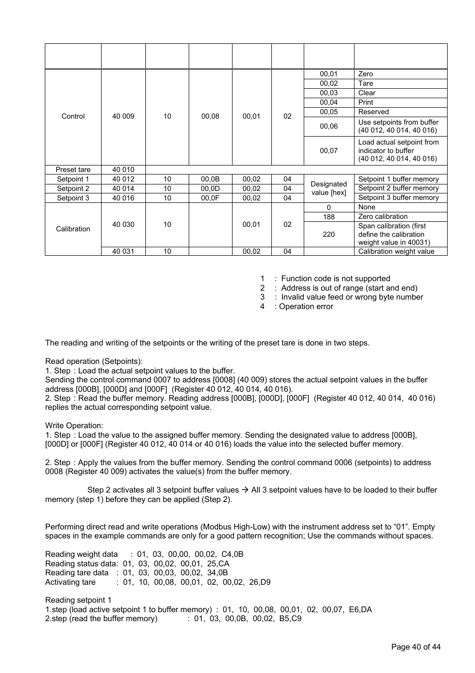 Flintec FT-12 Manual User Manual | Page 40 / 44