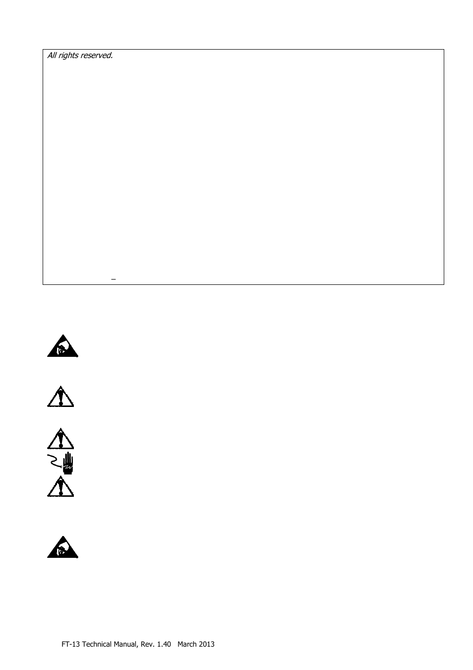 Safety instructions, Afety, Nstructions | Flintec FT-13 User Manual | Page 4 / 56