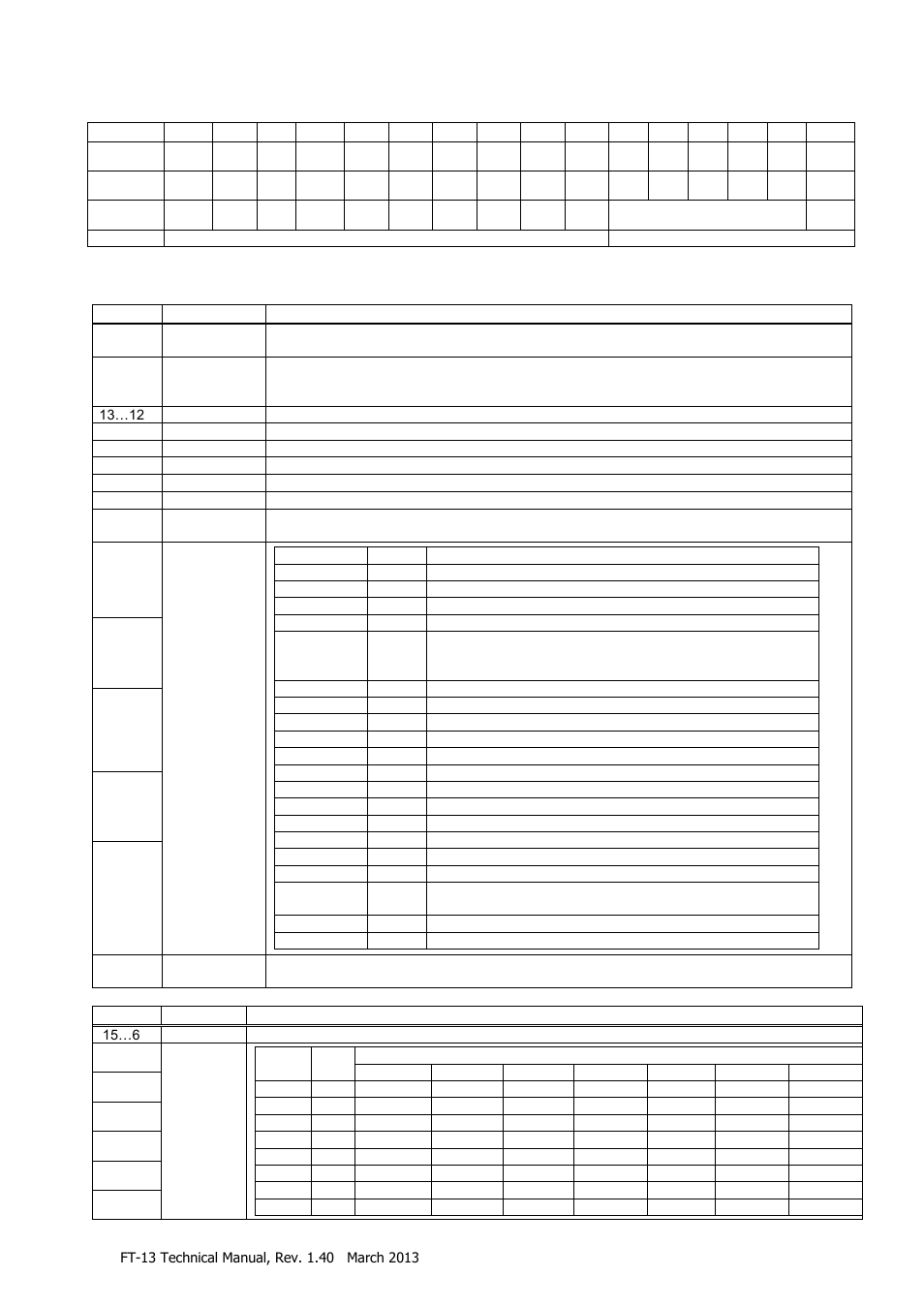 Ft-13 input | Flintec FT-13 User Manual | Page 50 / 56