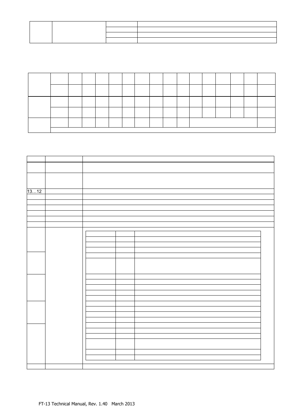 Ft-13 input | Flintec FT-13 User Manual | Page 52 / 56
