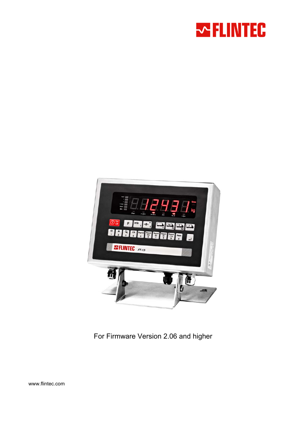 Flintec FT-15D User Manual | 52 pages
