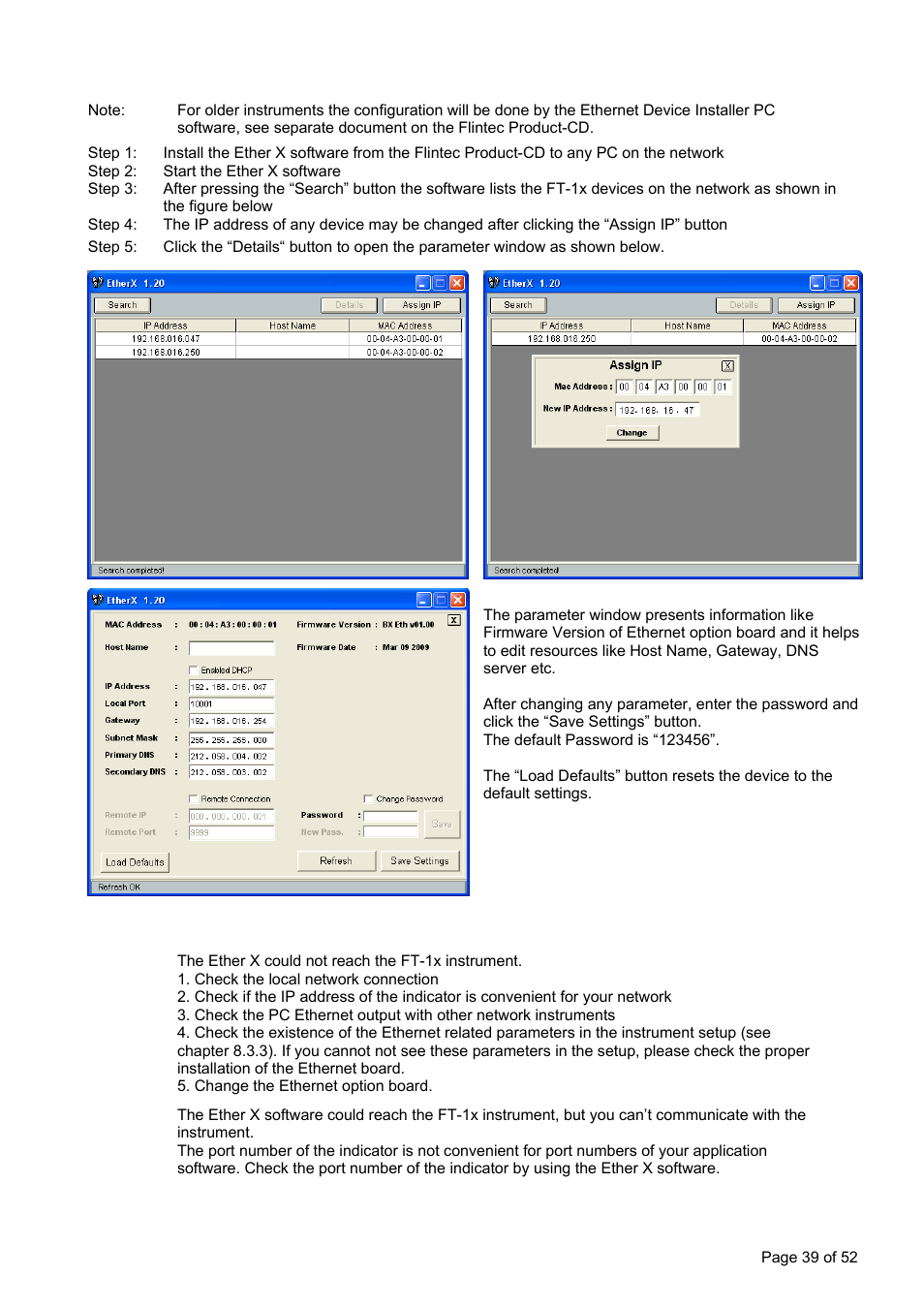 Frequently asked questions (faq) | Flintec FT-15D User Manual | Page 39 / 52