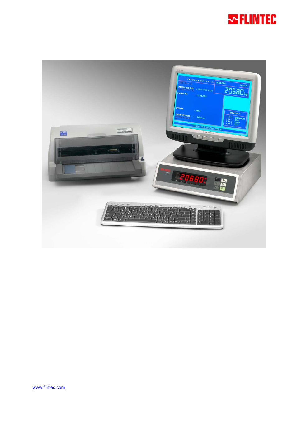 Flintec FT-16D V.1.02 User Manual | 24 pages