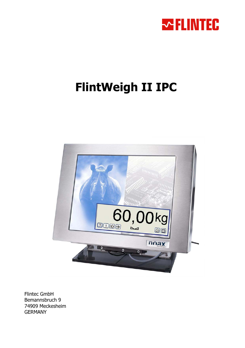 Flintec II IPC User Manual | 36 pages