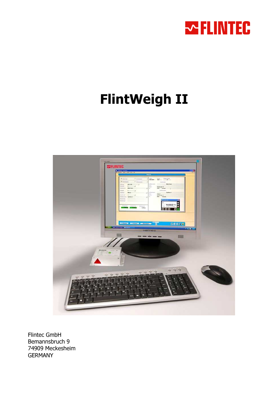 Flintec II PC-BASED User Manual | 32 pages