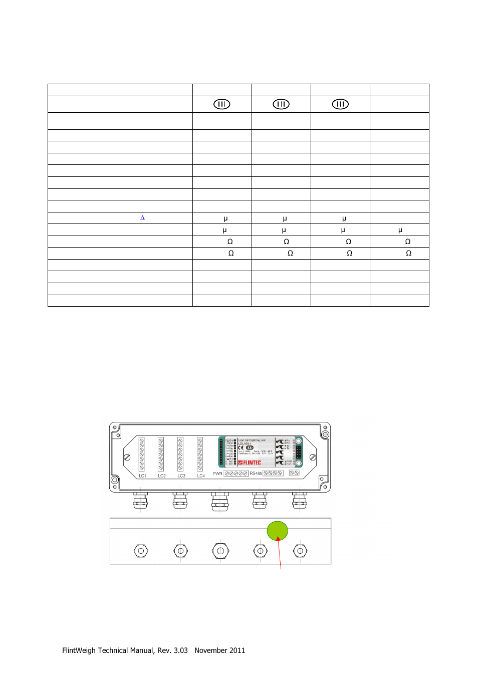 Operation of standard load cells, Sealing details with sticker | Flintec II PC-BASED User Manual | Page 10 / 32