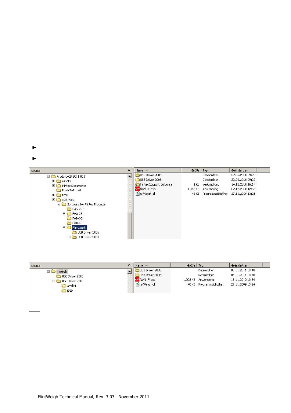 Flintweigh ii software installation, Software version, Installation | Flintec II PC-BASED User Manual | Page 12 / 32