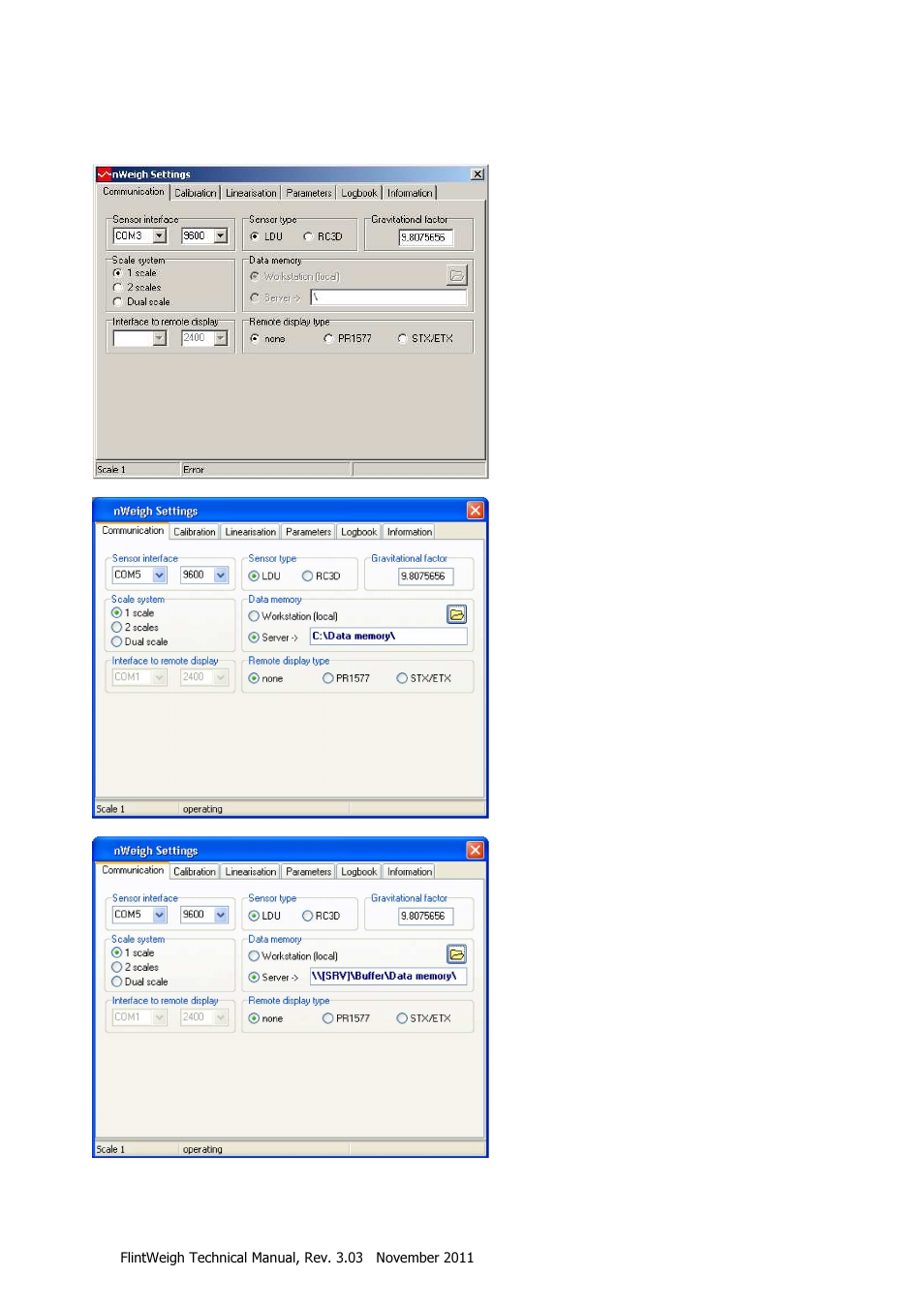Flintec II PC-BASED User Manual | Page 16 / 32