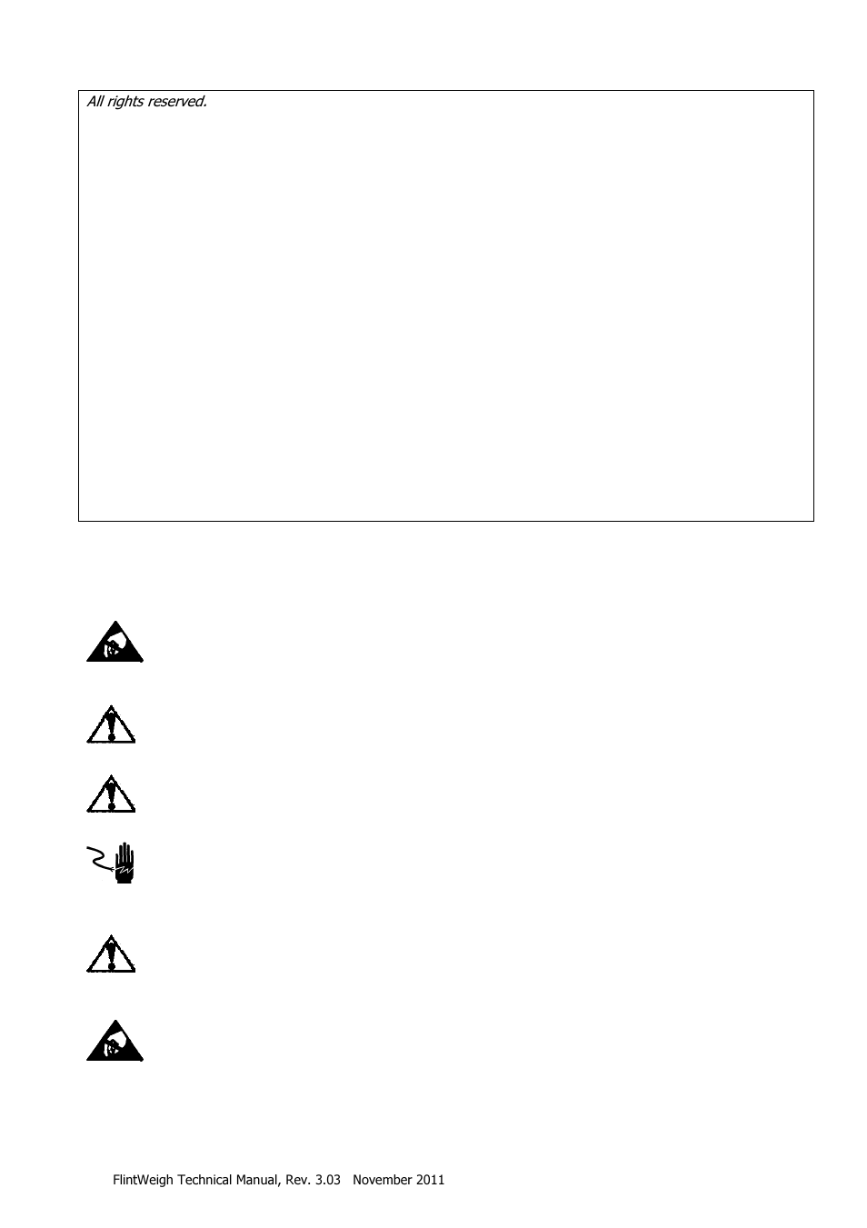 Safety instructions, Rights and liabilities | Flintec II PC-BASED User Manual | Page 3 / 32