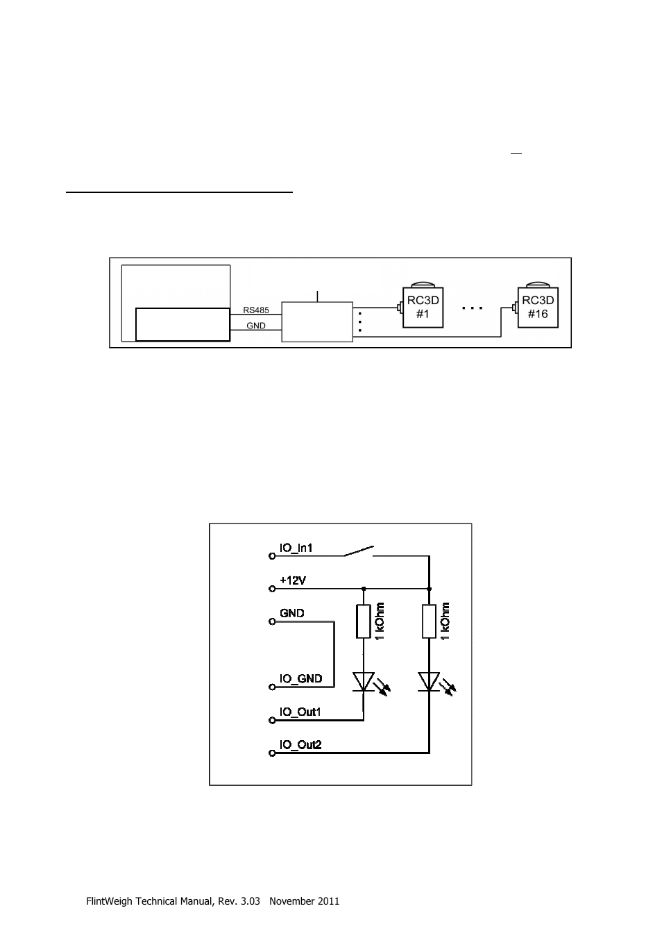 Information about the digital inputs / outputs | Flintec II PC-BASED User Manual | Page 9 / 32