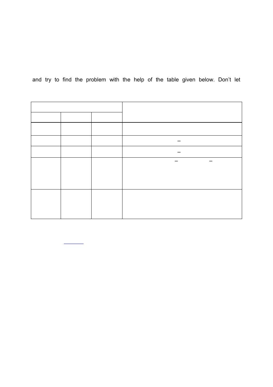 Trouble shooting | Flintec FAA-26 User Manual | Page 14 / 14