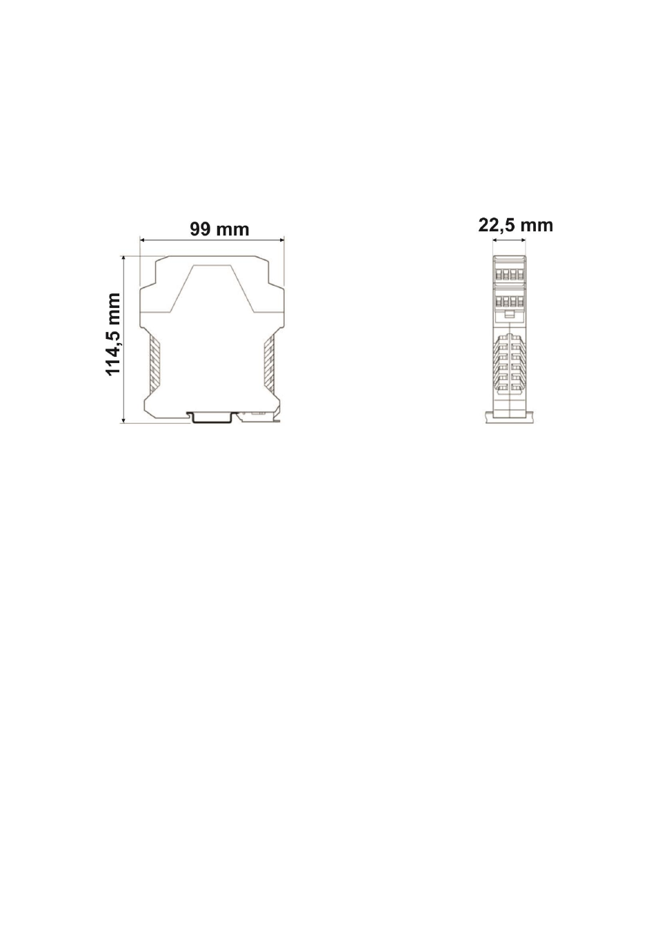 1 mechanical installation | Flintec FAA-26 User Manual | Page 8 / 14