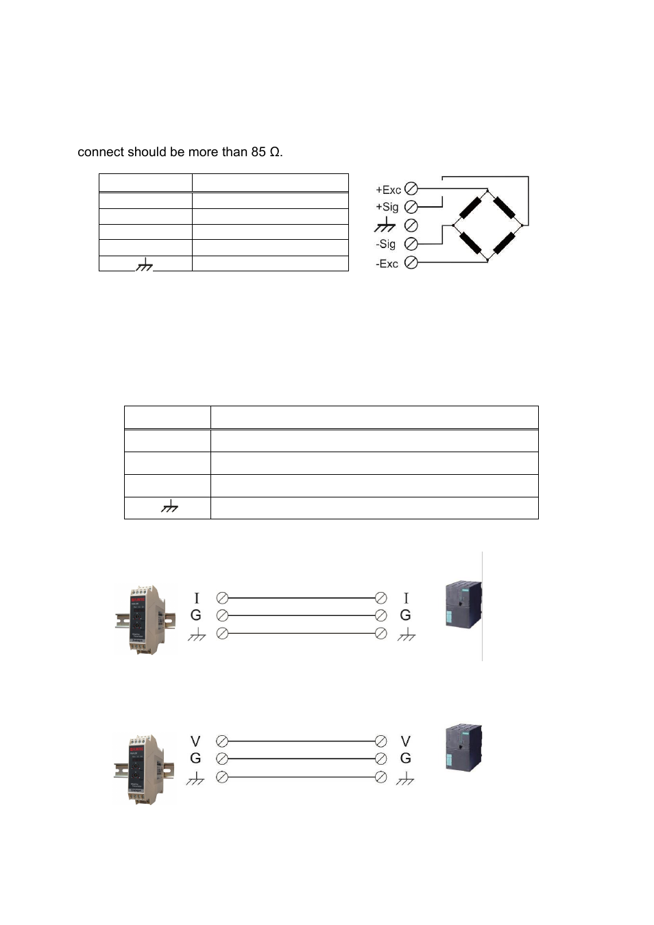 2 load cell connection, 3 analogue output connection | Flintec FAA-26 User Manual | Page 9 / 14