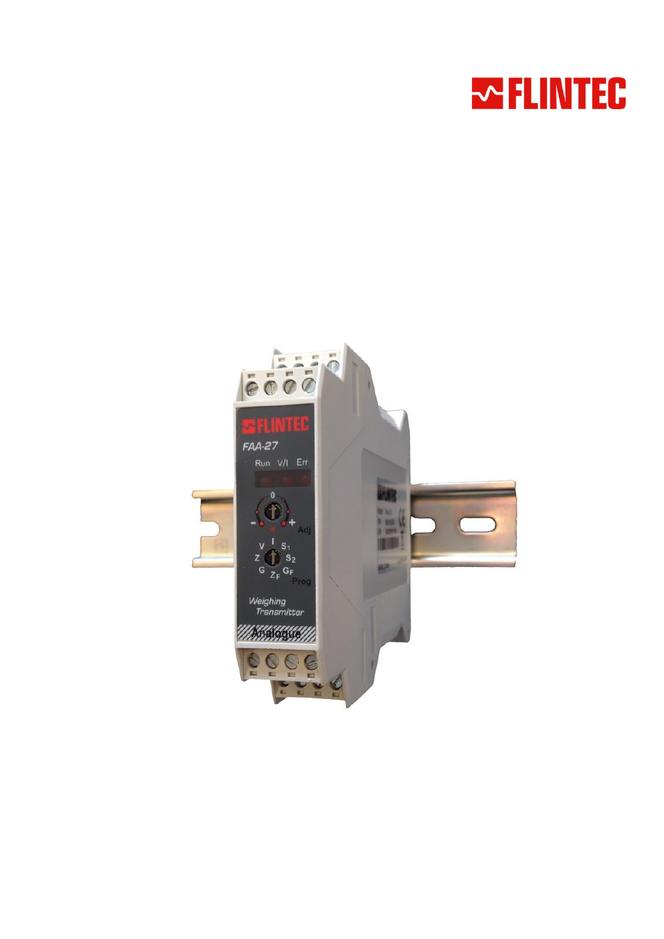Flintec FAA-27 User Manual | 22 pages