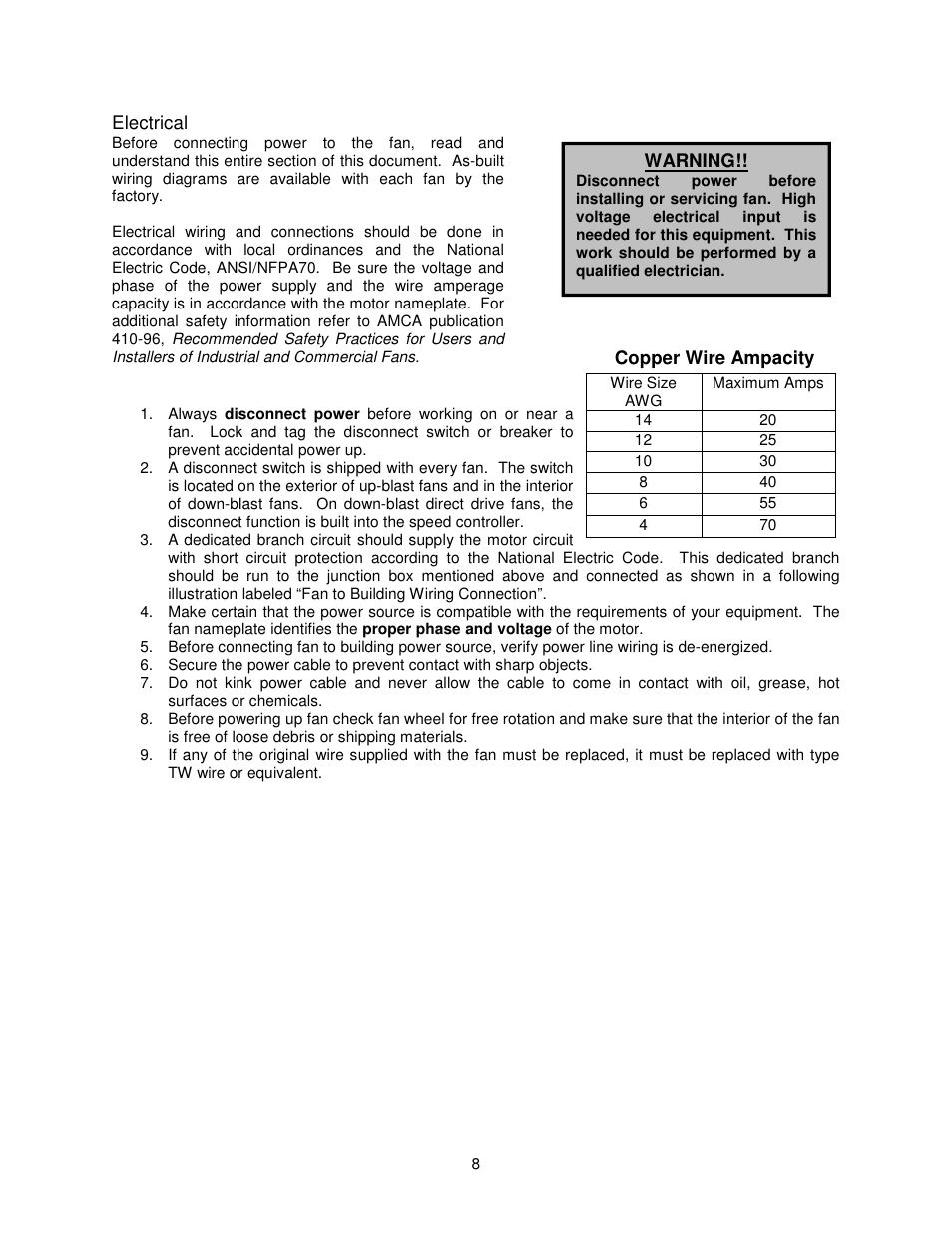 FloAire FKB-INLINE User Manual | Page 8 / 16
