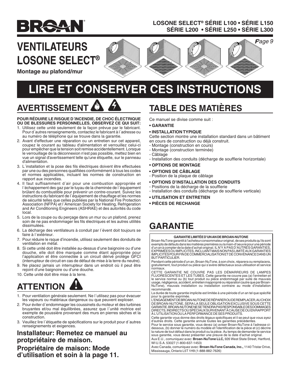 FloAire CFA-FA User Manual | Page 9 / 12