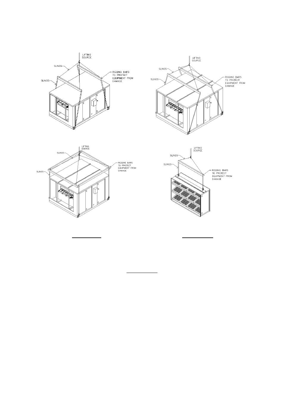 Curbs, Caution, Warning | FloAire FAV User Manual | Page 6 / 40