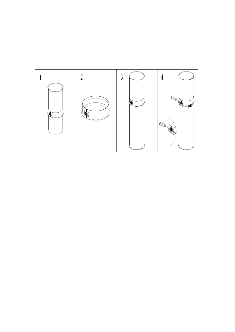 Risers – factory & field (bolted & welded) risers | FloAire Non-Welded Grease Duct Systems User Manual | Page 8 / 20