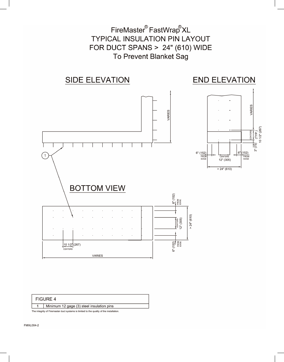 FloAire FastWrap XL Commercial Kitchen Grease Duct Enclosure System User Manual | Page 7 / 8