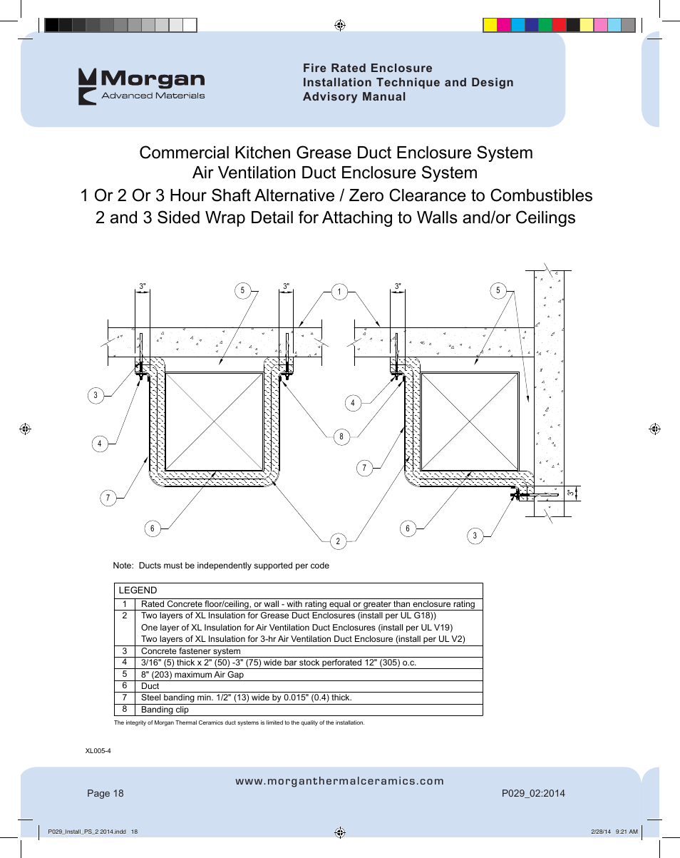 Air ventilation duct enclosure system | FloAire Pyroscat Enclosure User Manual | Page 19 / 60