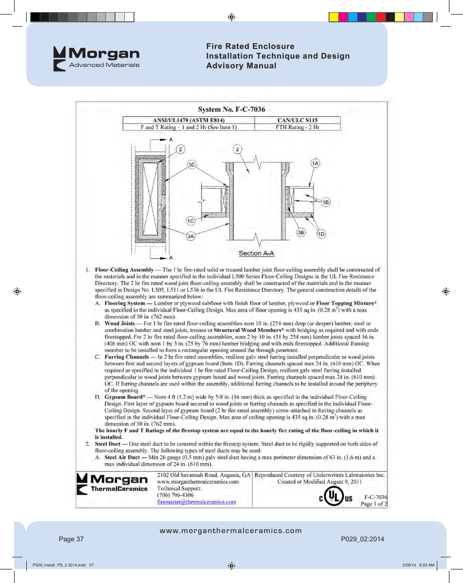 FloAire Pyroscat Enclosure User Manual | Page 38 / 60