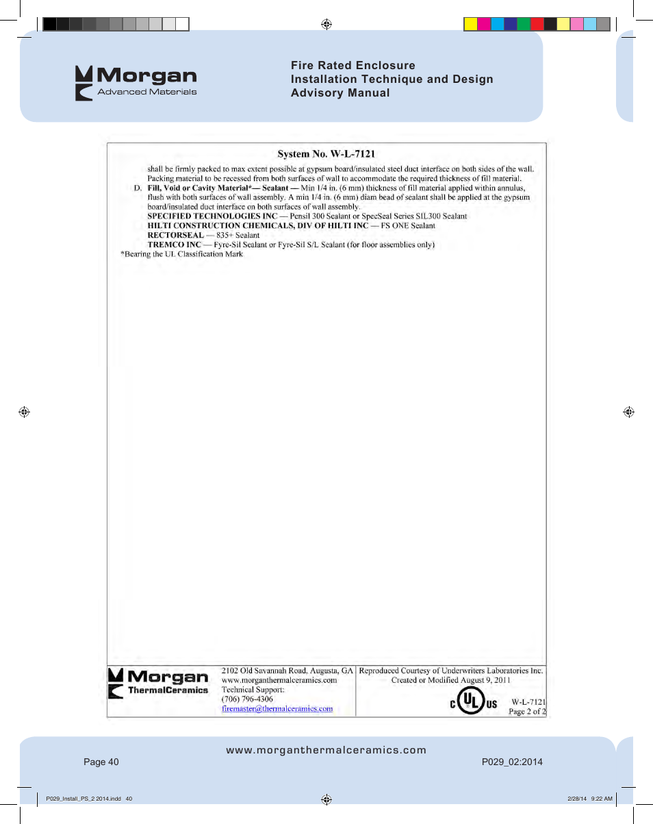 FloAire Pyroscat Enclosure User Manual | Page 41 / 60