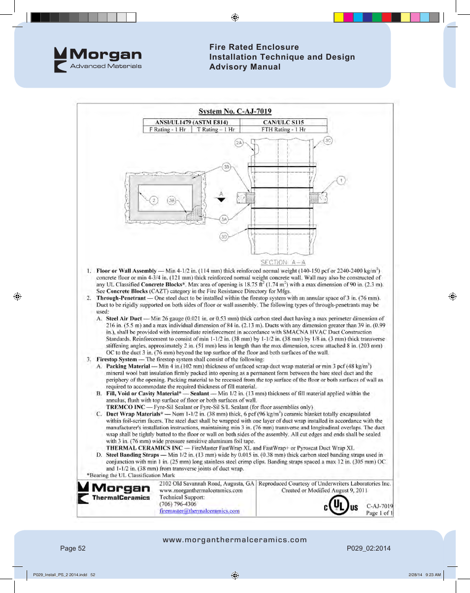 FloAire Pyroscat Enclosure User Manual | Page 53 / 60