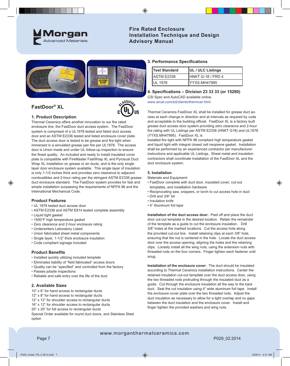 FloAire Pyroscat Enclosure User Manual | Page 8 / 60
