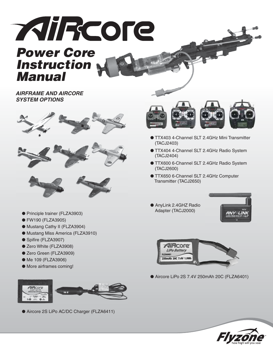 Flyzone FLZA6400 User Manual | 4 pages