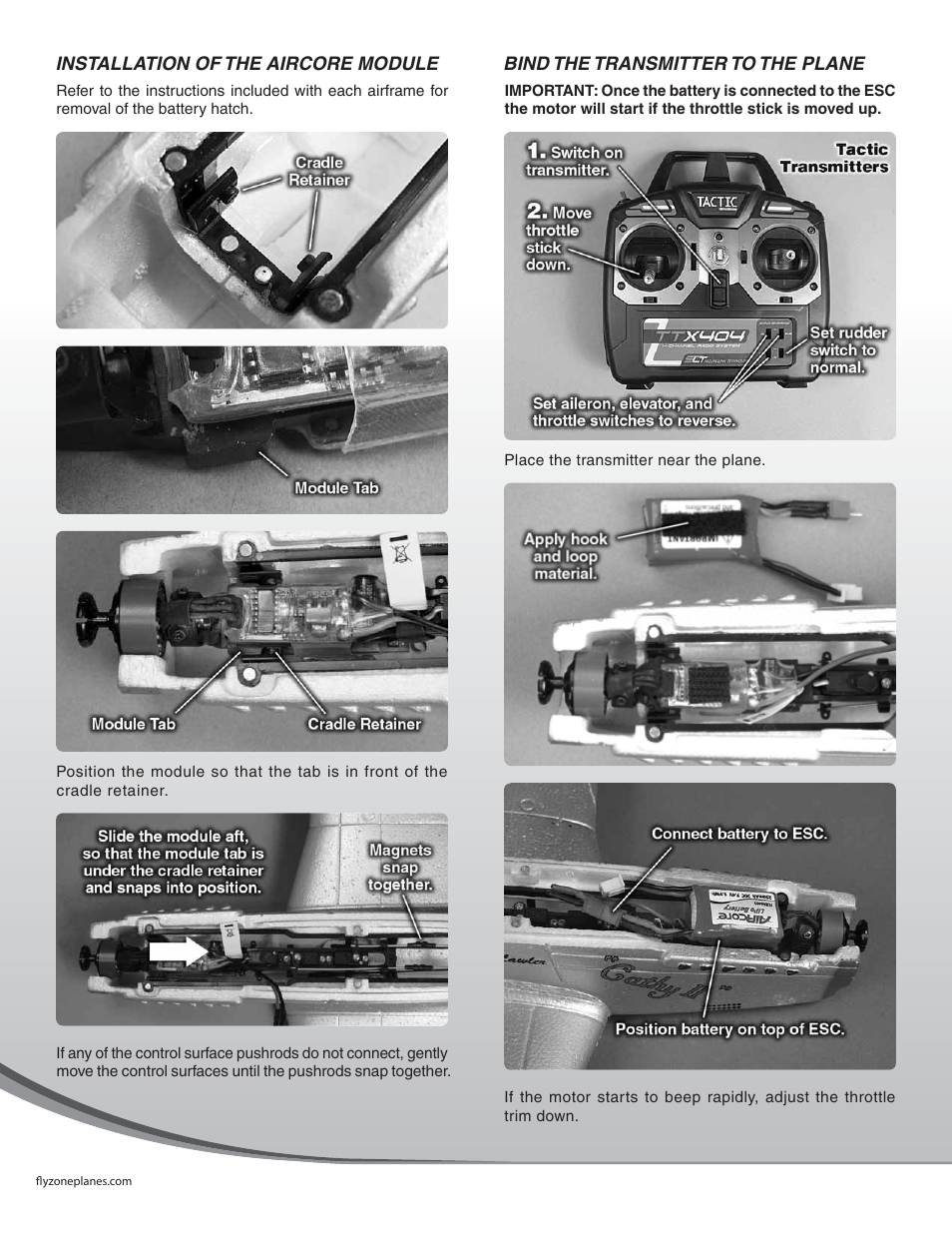 Flyzone FLZA6400 User Manual | Page 2 / 4