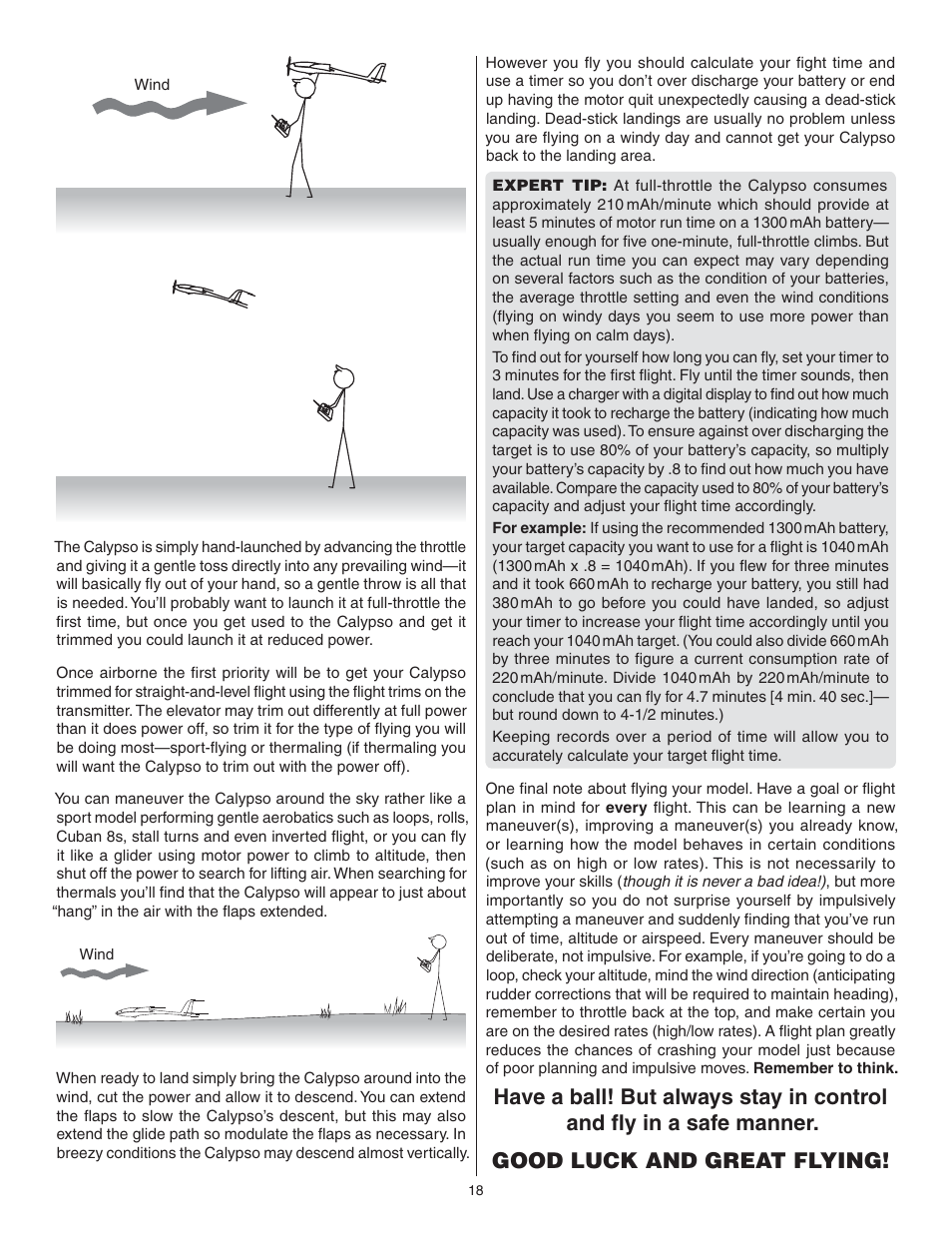 Flyzone FLZA3004 User Manual | Page 18 / 20