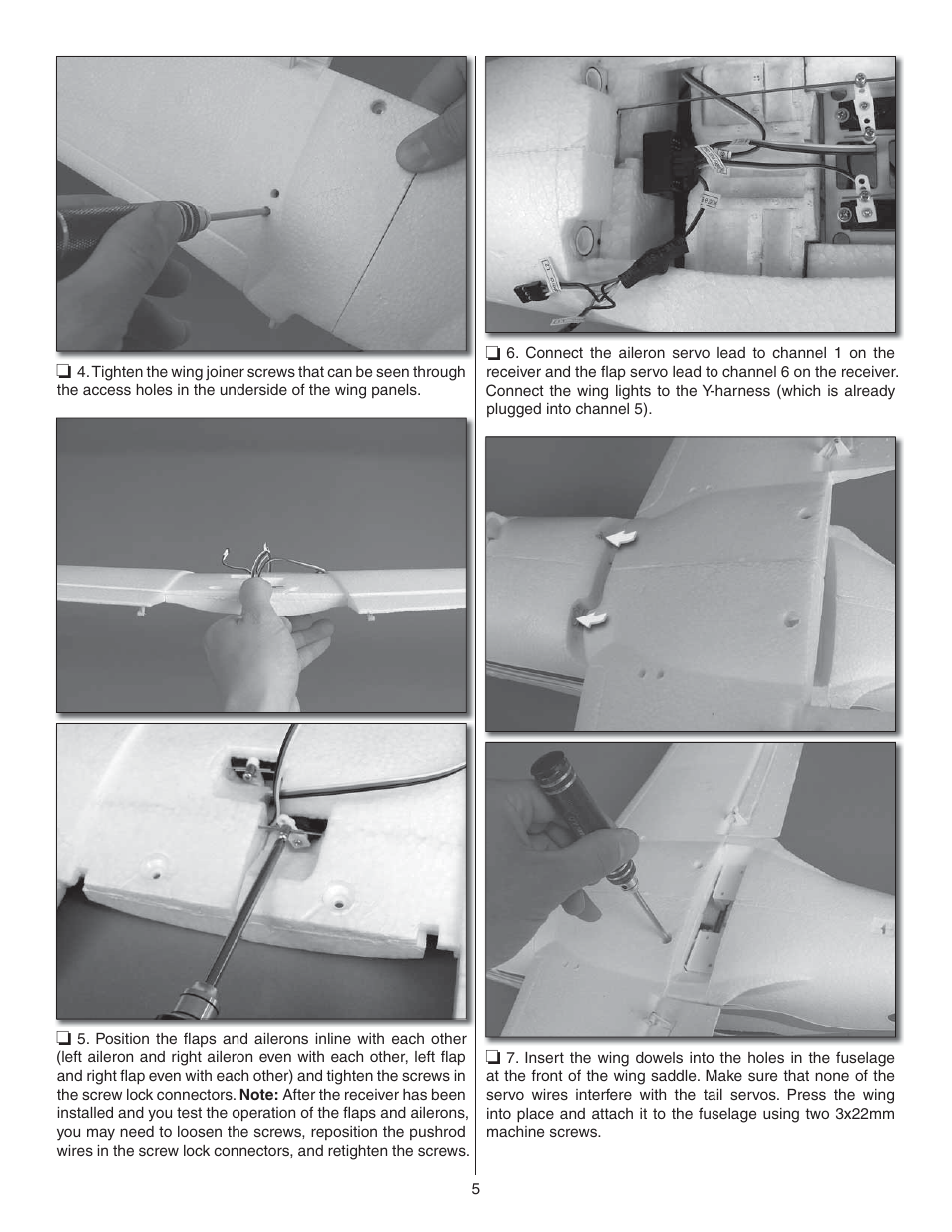 Flyzone FLZA4300 User Manual | Page 5 / 20