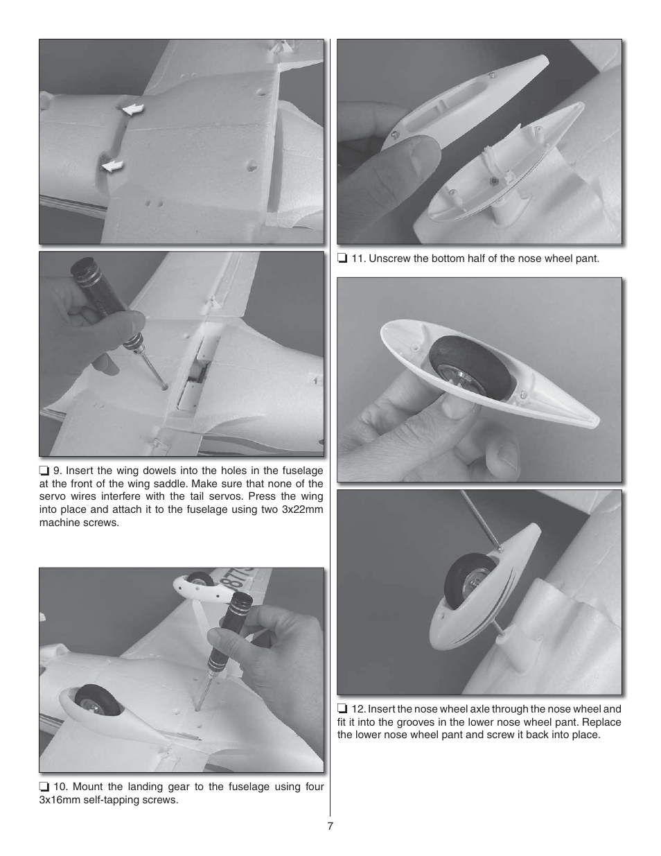 Flyzone FLZA4304 User Manual | Page 7 / 16