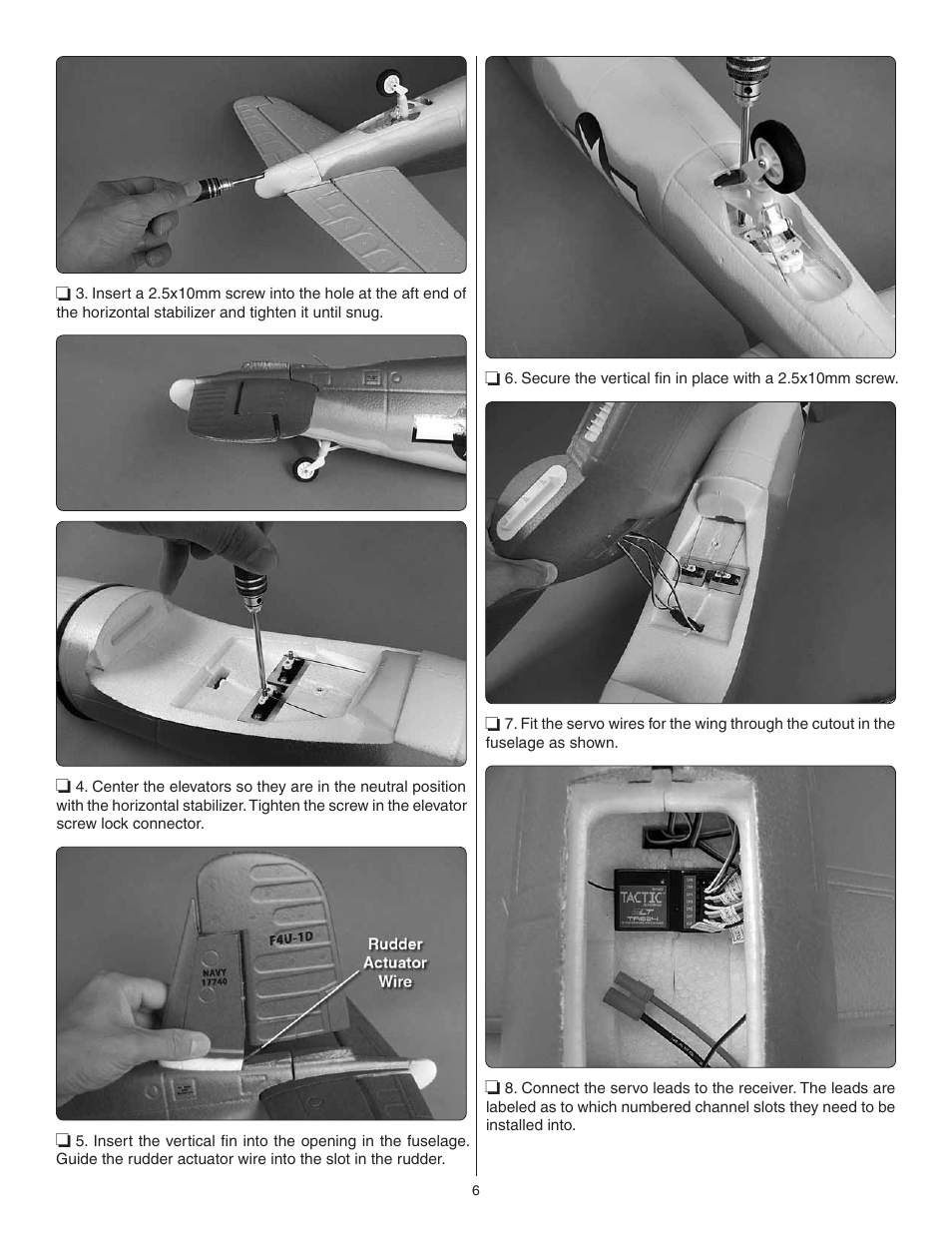 Flyzone FLZA4032 User Manual | Page 6 / 20