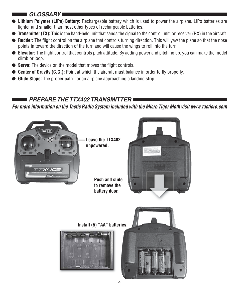 Flyzone FLZA2062 User Manual | Page 4 / 12