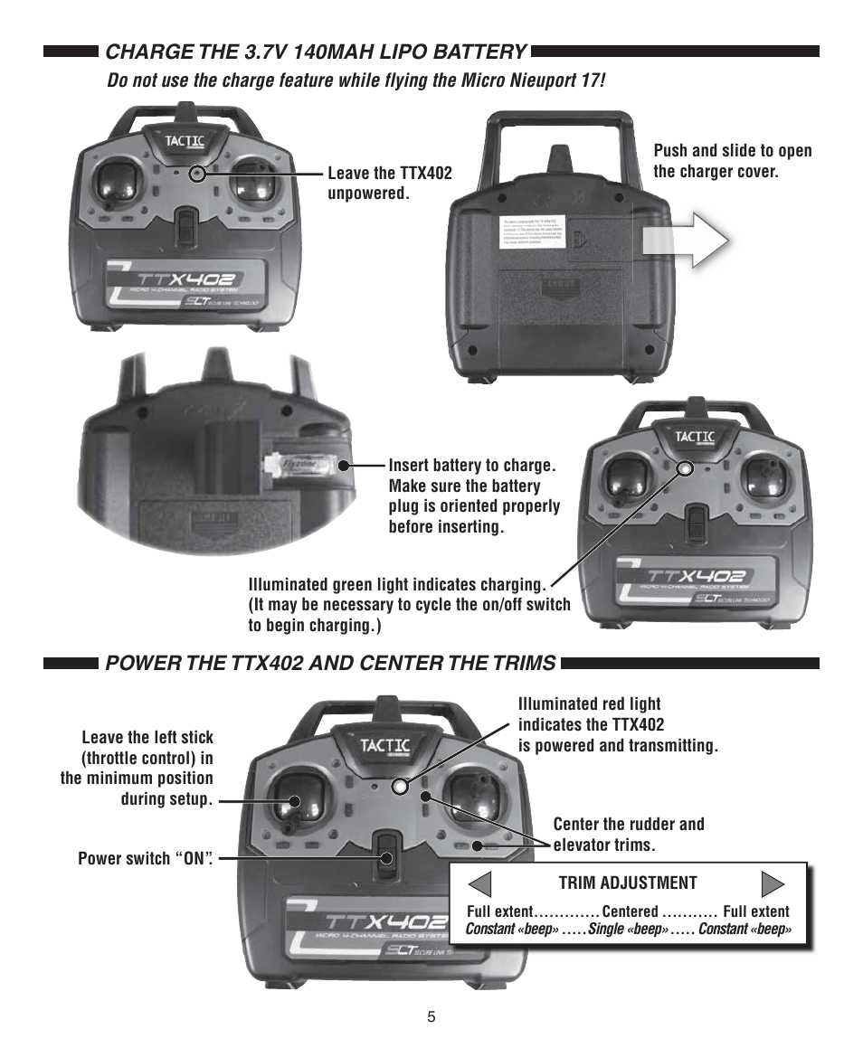 Flyzone FLZA2040 User Manual | Page 5 / 12