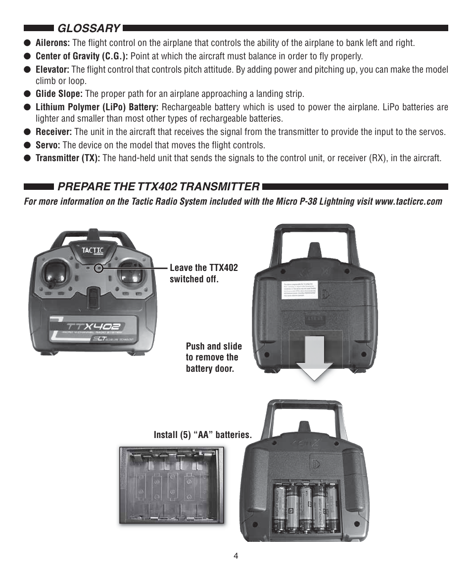 Flyzone FLZA3330 User Manual | Page 4 / 12