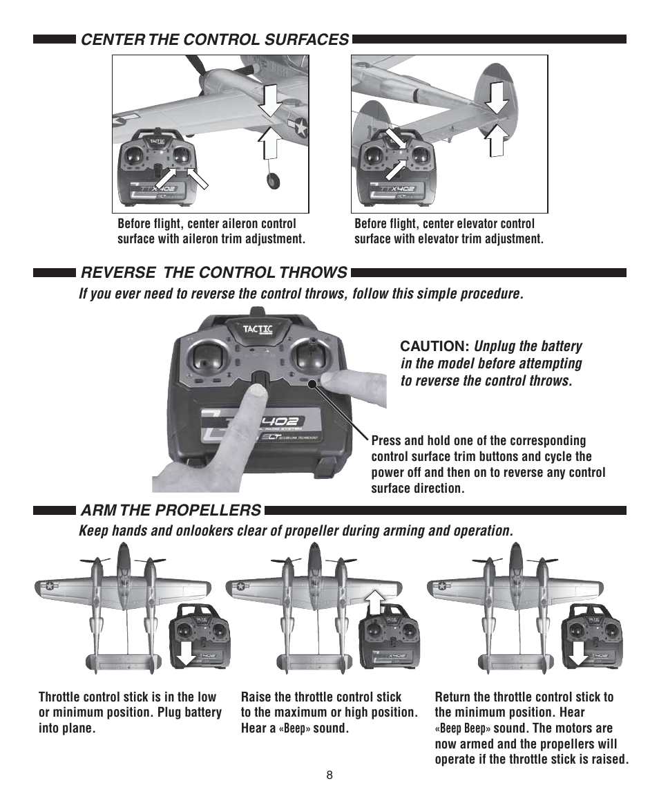 Flyzone FLZA3330 User Manual | Page 8 / 12