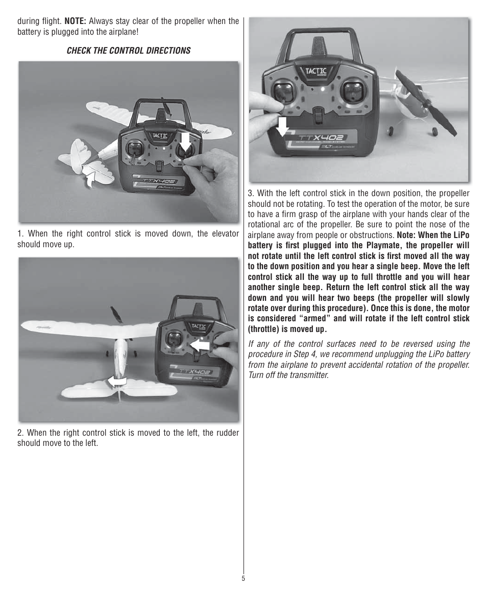 Flyzone FLZA2000 User Manual | Page 5 / 12