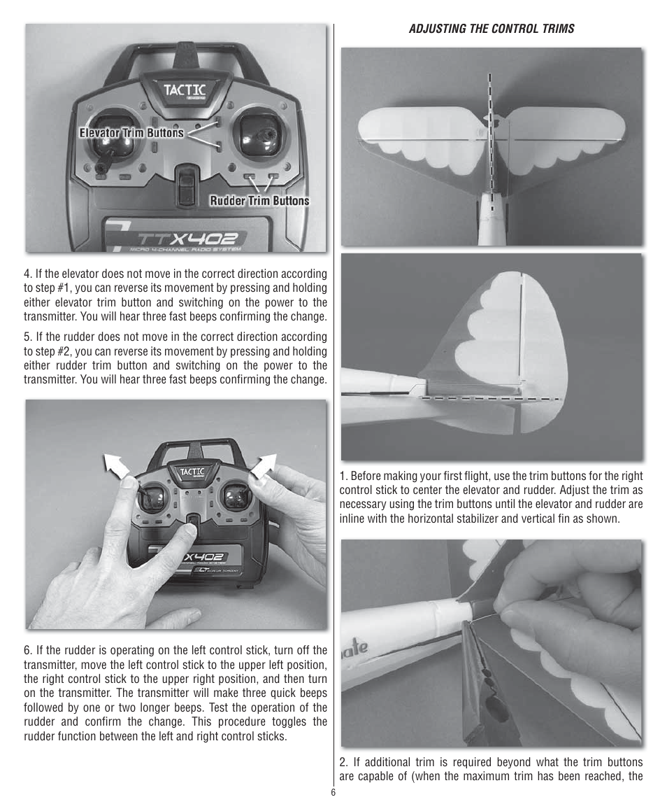 Flyzone FLZA2000 User Manual | Page 6 / 12