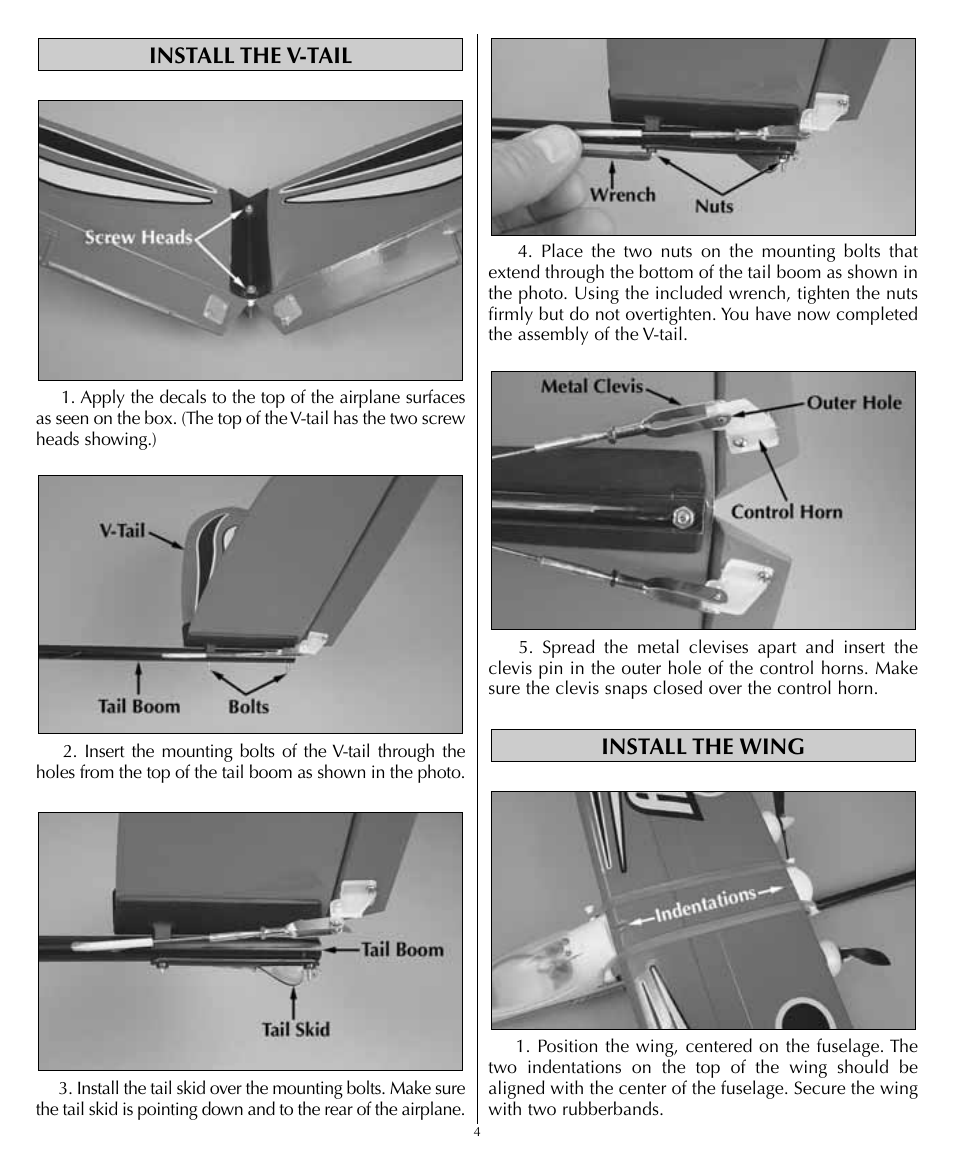 Flyzone HCAA1981 User Manual | Page 4 / 12