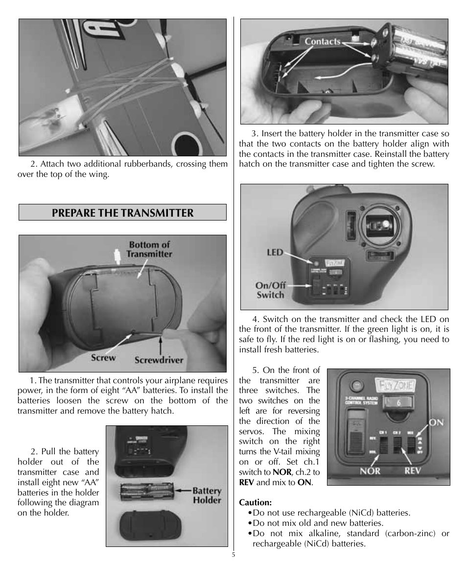 Flyzone HCAA1981 User Manual | Page 5 / 12