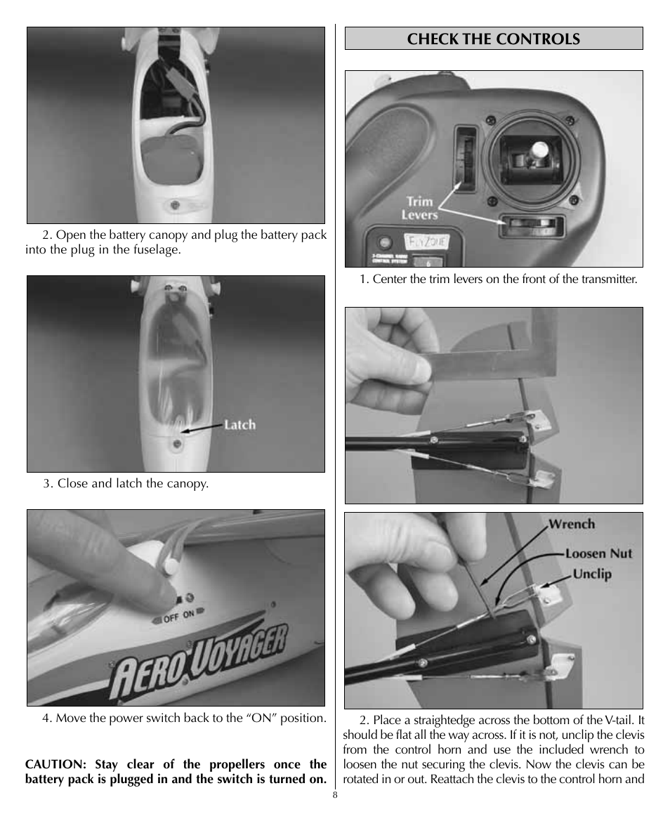 Flyzone HCAA1981 User Manual | Page 8 / 12