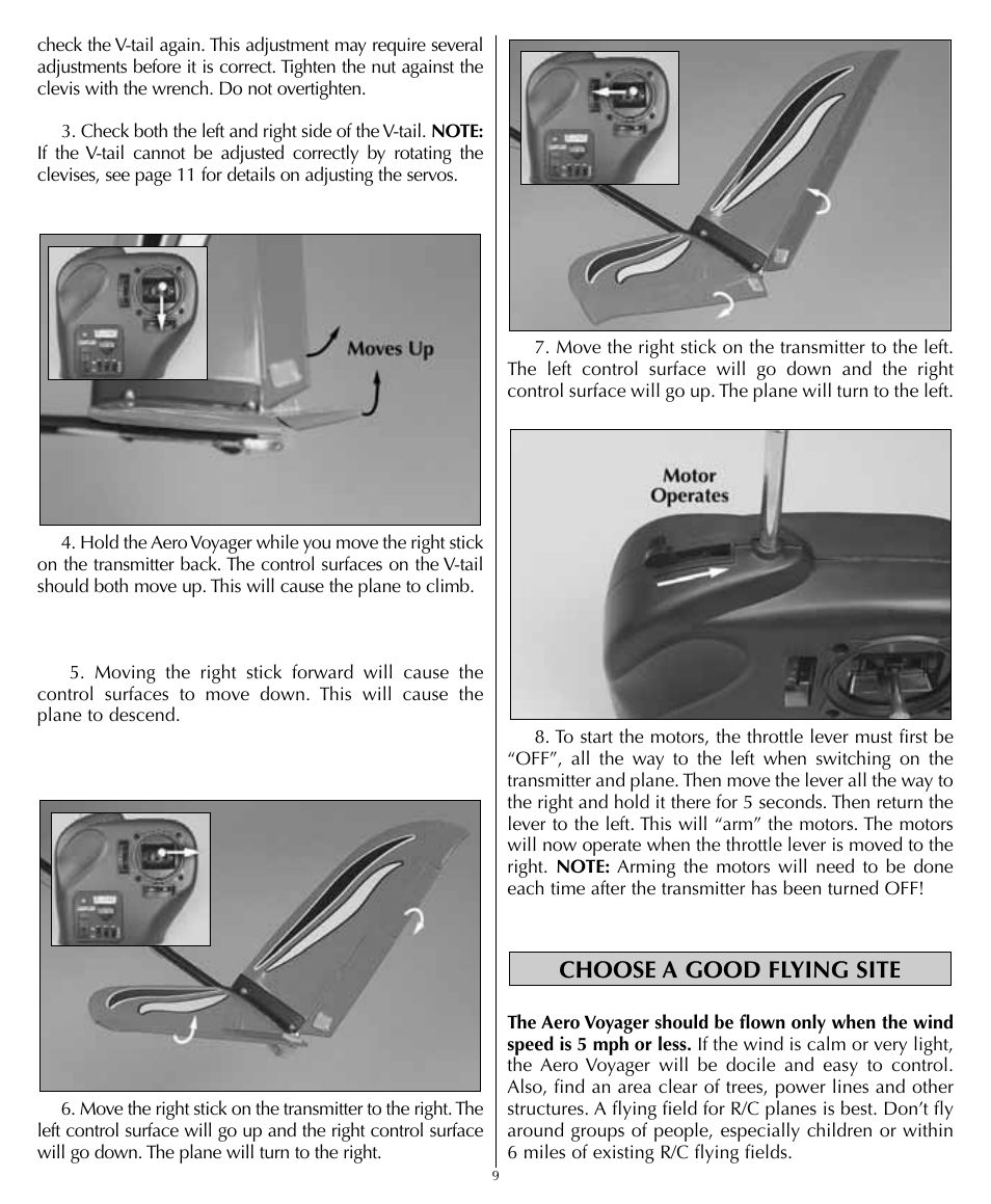 Flyzone HCAA1981 User Manual | Page 9 / 12