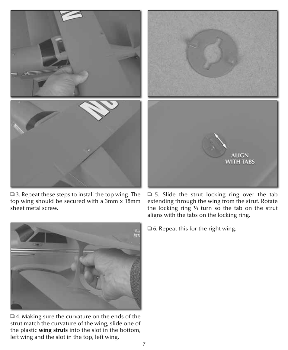 Flyzone HCAA27 User Manual | Page 7 / 16