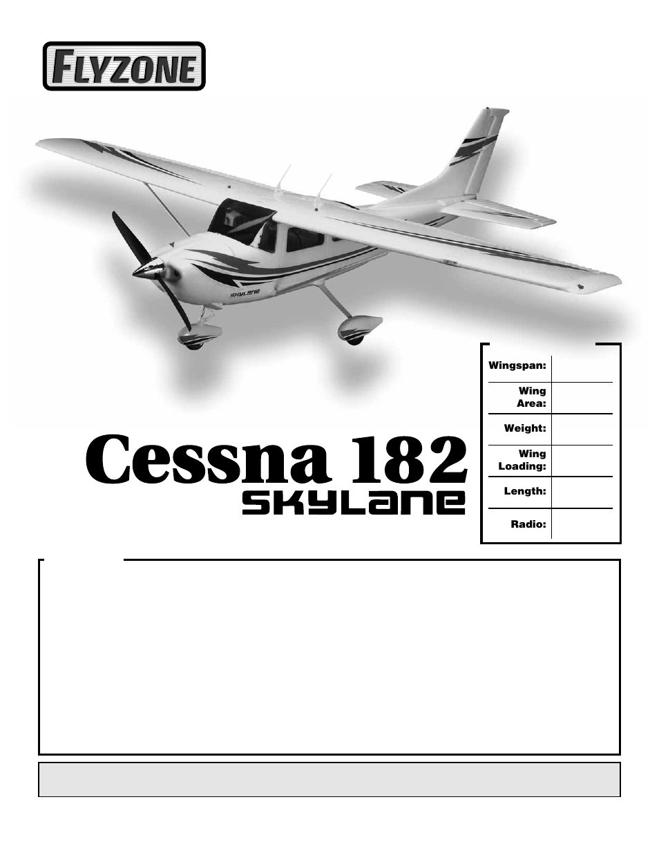 Flyzone HCAA42 User Manual | 16 pages