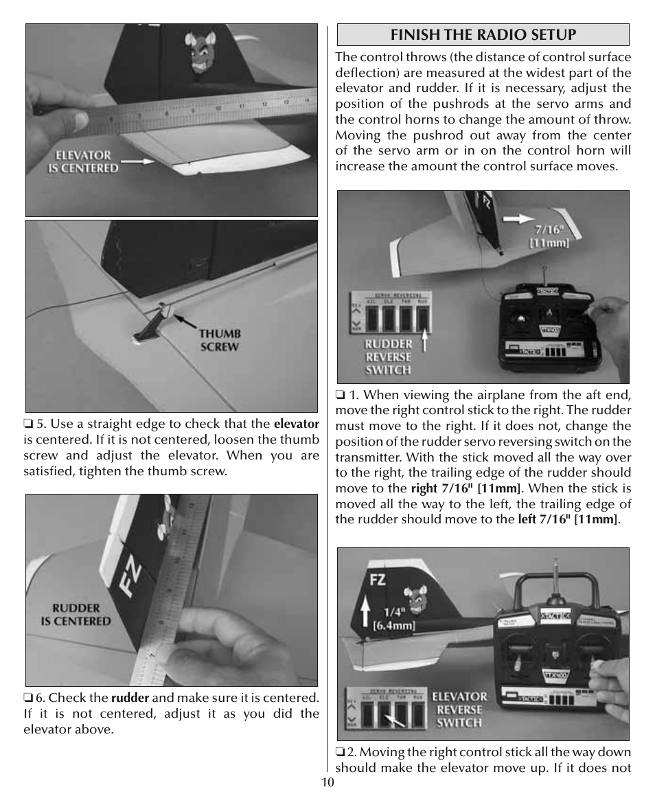 Flyzone HCAA28 User Manual | Page 10 / 16